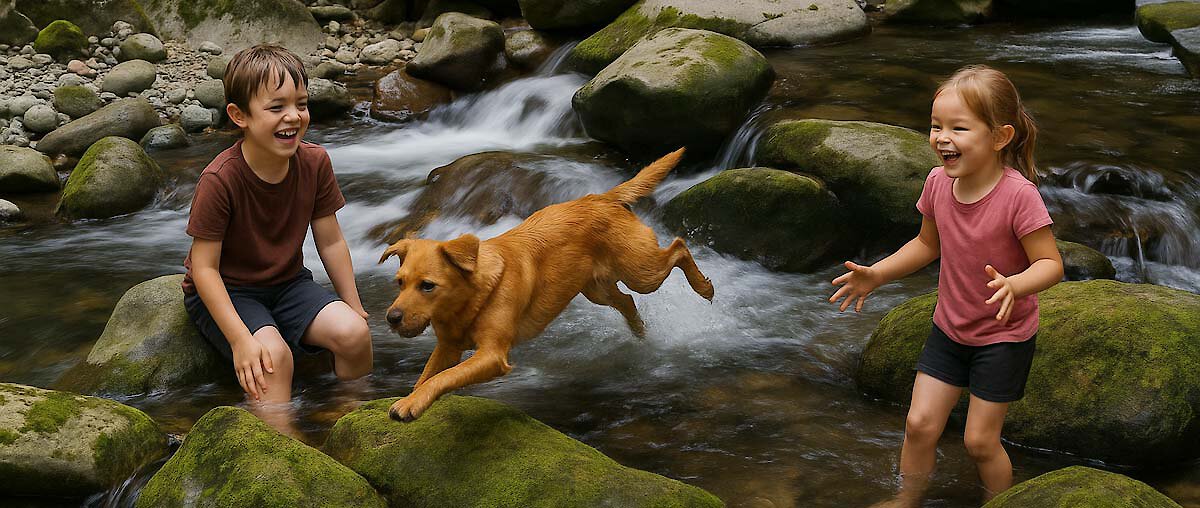 Ferien mit einem Hund