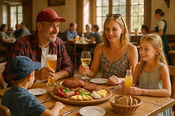 Dreiviertelpension im Hotel in Bayern