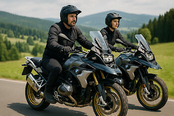 Strecke des historischen Rusel-Bergrennens