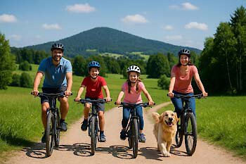 Radurlaub mit E-Bikes im Bayerischen Wald